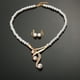 thumbnail image 3 of Collar para mujer, Joyas para mujer, Joyas para mujer Collar de estrella de dos colores Colgante de estrella Joyería de moda una toalla, 3 of 4