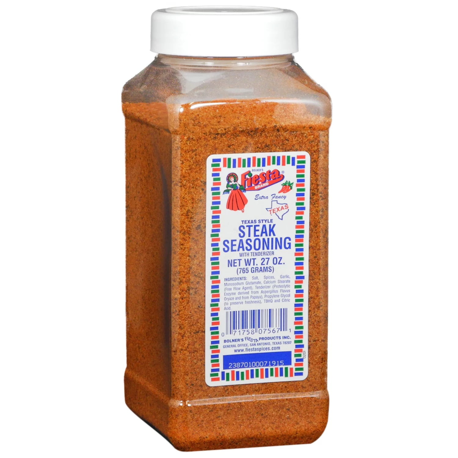 Bolner's Fiesta Texas Style Steak Seasoning, 27 Ounce
