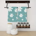 thumbnail image 2 of Eveokoki Bath Hand Towels Set of 2 Cute Flowers Soft and Absorbent Washcloths Kitchen Hand Towel for Bathroom Hotel Gym Spa, 2 of 5