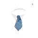 thumbnail image 5 of Corbata para mascotas Greeniant Azul Gris Rayas L39.5cm PT003784-12, 5 of 6