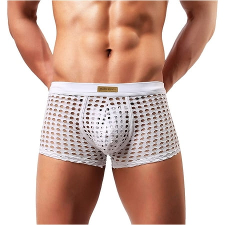 

Arjen Kroos Men s Underwear Breathable Mesh Boxer Briefs Trunks