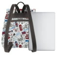 thumbnail image 3 of Yiaed London Landmark2 Print Laptop Backpack for Women Slim Computer Bag Work Travel College Backpack Purse Fits 14 Inch Notebook, 3 of 4
