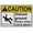 Warning Sign 4, variant on ESD Static Grounding Steps Sign, Industrial ESD Static Sign 8"x12" UV Resistant for Indoor Outdoor Industrial Zone