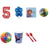 Super Mario Brothers Party Supplies Party Pack For 32 With Red #5 Balloon