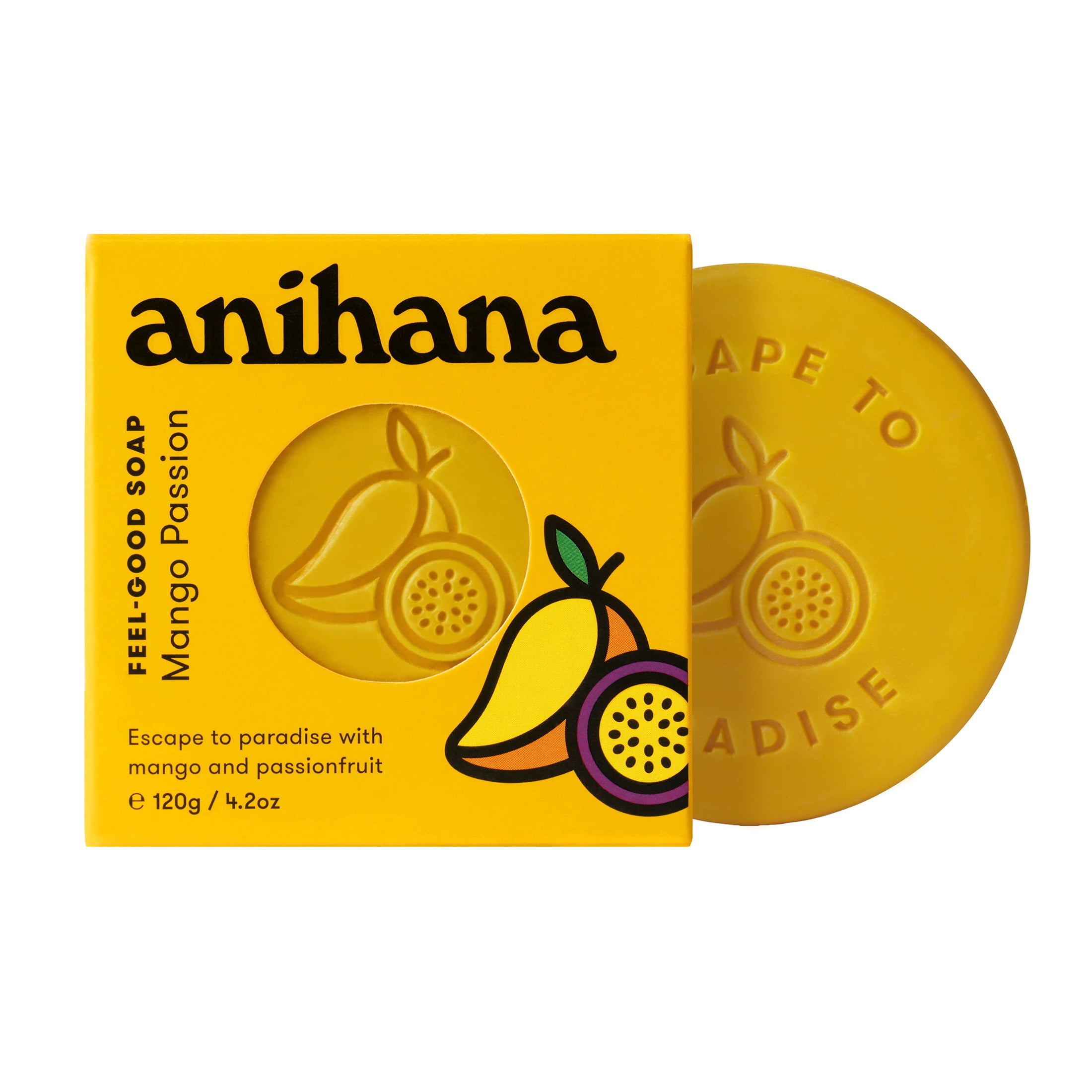 Anihana Feel-Good Soap Mango Passion for All Skin Types 4.2oz
