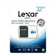 thumbnail image 1 of Tarjeta De Memoria Lexar 32GB Microsdhc 300x High Performance UHS-I Con Adaptador SD Clase 10 45MB/S Lexar SDHC, 1 of 2