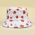 thumbnail image 5 of YOUI-GIFTS Bucket Hat Unisex Mushroom Summer Beach Sun Cap for Child Adult Cotton Packable Reversible Print Travel Headwear, 5 of 6