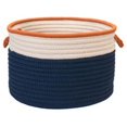 thumbnail image 1 of Colonial Mills BN81A014X010 In The Band Storage Bins, Blue & Orange - 14 x 10 in., 1 of 2