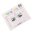 thumbnail image 1 of Seitruly Joyas para la frente de ojos, pegatinas autoadhesivas de diamantes de imitación, maquillaje facial ostentoso, decoraciones DIY para mujeres, Tratamientos faciales Tipo 6 Seitruly CE013627-06B, 1 of 6