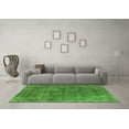 thumbnail image 3 of Ahgly Company Indoor Rectangle Oriental Green Industrial Area Rugs, 2' x 3', 3 of 4