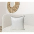 thumbnail image 2 of Classic 22" Solid Color White Soft Touch Throw Pillow, 2 of 2