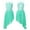 Mint Green, variant on Yartina Girls Mesh Splice Sleeveless Lyrical Chiffon Irregular Ballet Dance Dress Modern Pink 3XL