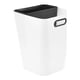 thumbnail image 1 of Kearding Cubo de basura sin tapa Cubo de basura de doble capa Cesto de basura Cocina Almacenamiento en el hogar Negocio Hogar Inodoro Simple Suministros de limpieza para el hogar Blanco, 1 of 6