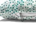 thumbnail image 4 of Leaves Pet Bed, Flowering Branches Gentle Spring Season Little Buds Romantic Cottage Ornament, Resistant Pad for Dogs and Cats Cushion with Removable Cover, 24" x 39", Teal Grey Cream, by Ambesonne, 4 of 4