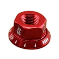 thumbnail image 1 of Sonducket 2 unids/bolsa tuerca de cubo de bicicleta M10 piñón fijo bicicleta de carretera tornillo perno aleación de aluminio Ciclismo rojo Sonducket CZ7775-01, 1 of 6