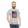 thumbnail image 5 of Patriotic Chainsaw USA Flag T-shirt - ID: 2103, 5 of 7