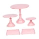 thumbnail image 5 of Soportes para pasteles, soporte para cupcakes, soporte decorativo para pasteles, soporte de exhibición de pasteles de metal para Rosa, 5 of 9