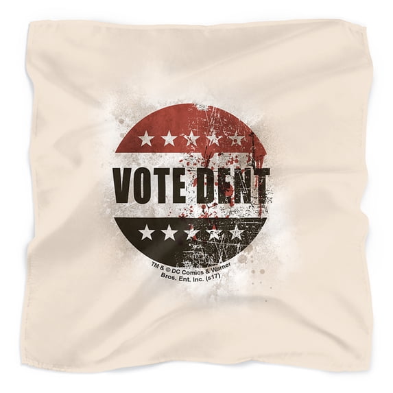 Batman: Arkham City Vote Dent Bandana (21 in x 21 in)