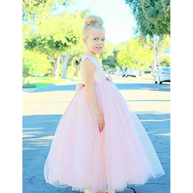 ilovethedress Kids Princess Ball Gown Flower Girl Dresses