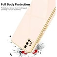 thumbnail image 3 of Galaxy S20 Ultra Case,  for Electroplated Samsung Galaxy S20 Ultra 4G/5G Phone Case, Case Soft TPU Protective Shockproof Flexible Samsung Galaxy S20 Ultra Case 6.9 inch,Pink, 3 of 13