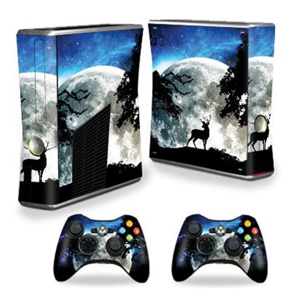 MightySkins XBOX360S-Moonlight Deer Skin for X-Box 360 Xbox 360 S Console - Moonlight Deer