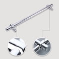 thumbnail image 4 of Poignée de Porte de Douche en Acier Inoxydable, Barre de Serrage Réglable pour Porte Vitrée de Salle de Bain, Finition Polie, Ensembles de Poignées de Porte de Remplacement pour Porte Latérale Simple (Taille : 550 mm), 4 of 7