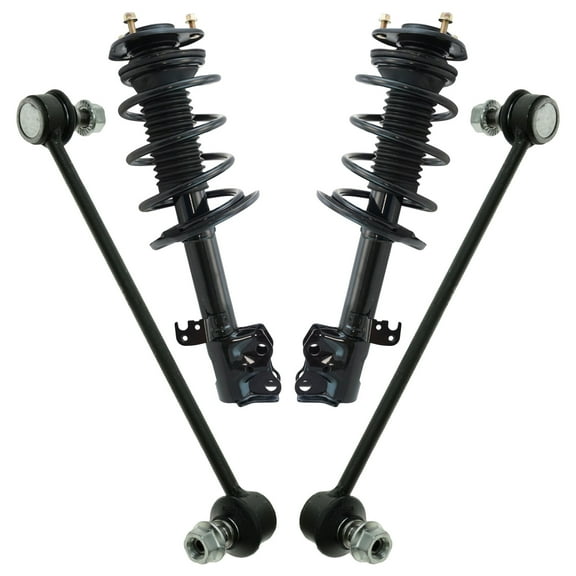 TRQ Front Struts & Link Kit Fits 2014-2019 Toyota Corolla PSA64054