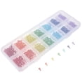 thumbnail image 3 of 1 Box Colorful Screw Eye Pins Metal Eye Pins DIY Crafts Small Eye Pin Jewelry Making Findings, 3 of 6