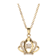 thumbnail image 1 of Collar Corona Reina Chapado Oro 18K Zirconia, 1 of 4
