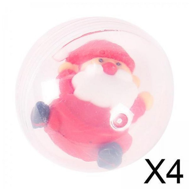 4 Huevos De Navidad, Juguetes Para El Aula, , Recuerdos De Fiesta, Regalo De Navidad Para Niños