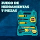 thumbnail image 2 of Caja de Herramientas con Set de 7 Piezas , idoneo para reparar en casa, 2 of 6