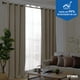 thumbnail image 2 of Cortinas Blackout STYRKA opaca para recamara 274 x 213 cm 2 Piezas área común Color Beige, 2 of 8
