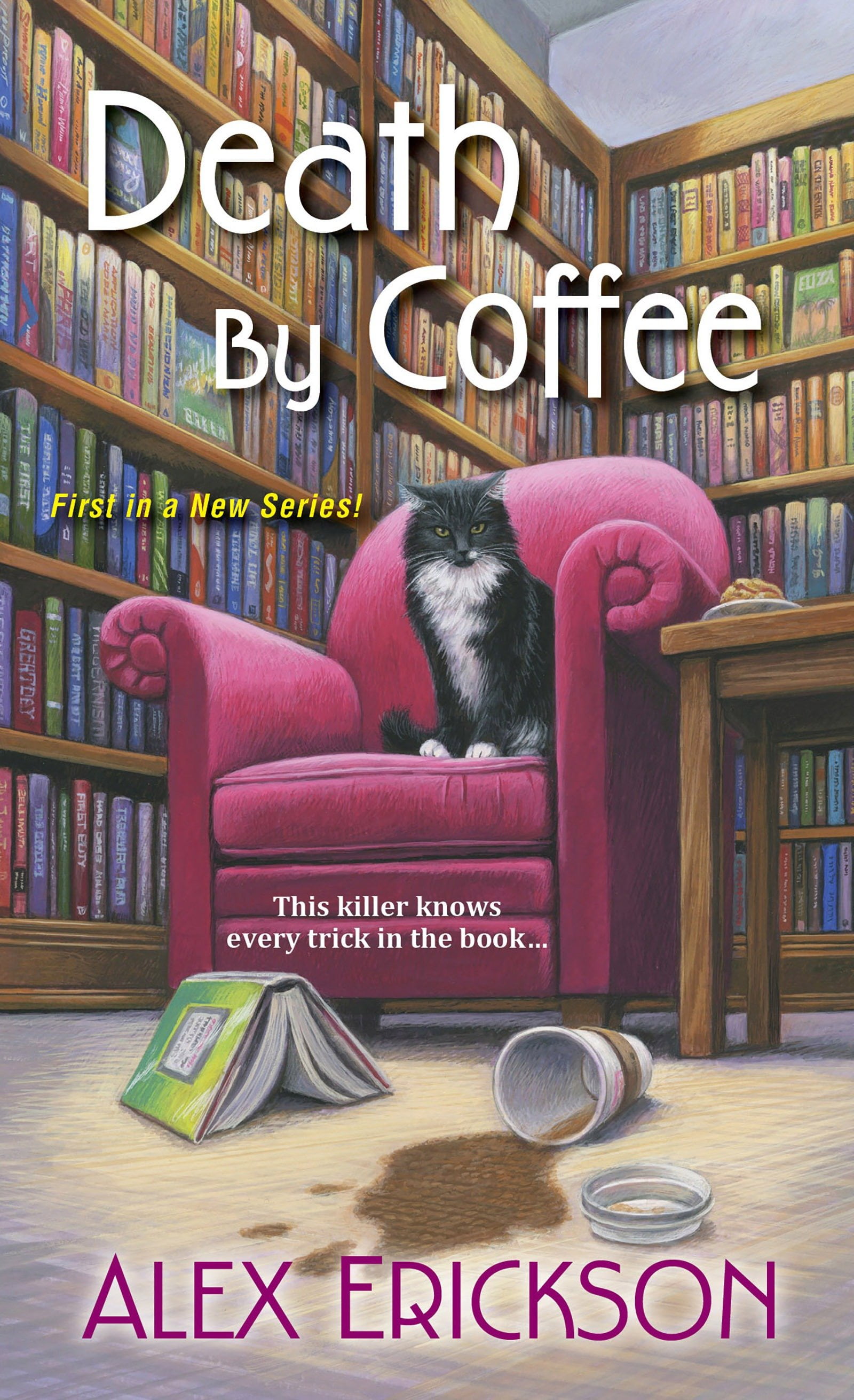 Bookstore Cafe Mystery Death by Coffee (Series 1) (Paperback