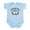 Sky Blue, variant on CafePress - Argentina Infant Bodysuit - Baby Light Bodysuit, Size Newborn - 24 Months