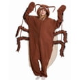 thumbnail image 2 of LEKWK Adult Onesie Pajamas Funny Animal Onesie Fleece Hooded Jumpsuit Sleepwear Cute Halloween Pajamas Loungewear Cosplay Party Fancy Dress, 2 of 5