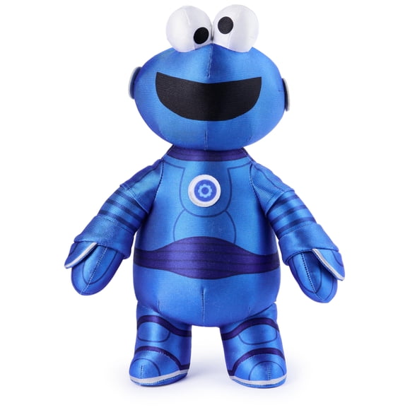 Juguete de peluche GUND Sesame Street Mecha Builder Cookie Monster, 13 pulgadas