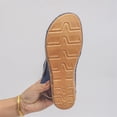 thumbnail image 4 of Vamuko Orthopedic Sandals for Women, 2026 Open Toe Ankle Strap Walking Sandals, Summer Strappy Wedge Sandals with Arch Support,Wide Width Platform Sandals Blue, 4 of 5