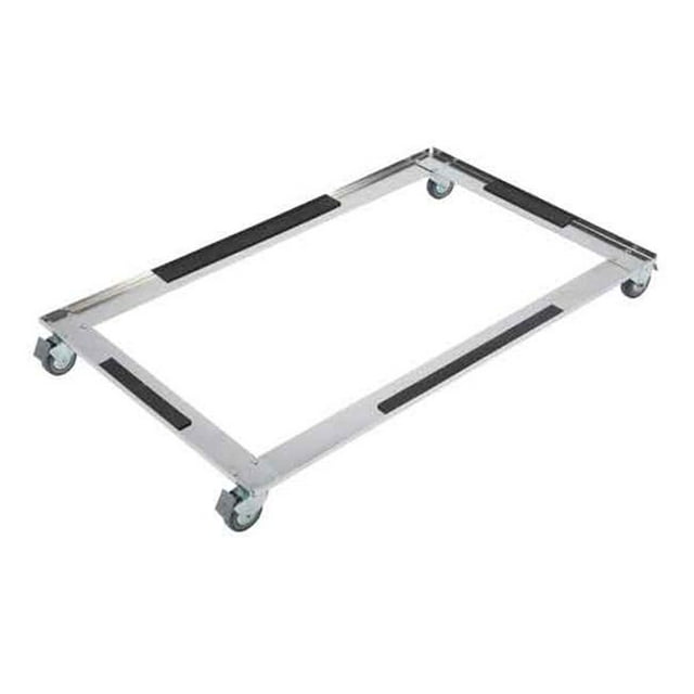 Proselect ZW5224 42 Base de Chenil Modulaire en Acier Inoxydable avec Roue - Grande