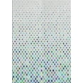 thumbnail image 1 of Ahgly Company Indoor Rectangle Patterned Water Blue Novelty Area Rugs, 2' x 5', 1 of 6