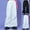 White, variant on CYRBOKO Girls Cargo Pants 2025, Drawstring Cotton Loose Elastic Waist Wide-leg Pants White Size 12-14 T