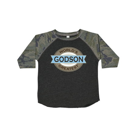 

Inktastic Godson (Worlds Greatest) Gift Toddler Boy Girl T-Shirt