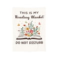 thumbnail image 2 of Book Lovers Gifts for Women Men, Flannel Soft Book Reading Blanket Decor, Reader Gifts for Birthday, Reading Accessories, Bookish Bookworm Gift 80x60, 2 of 6