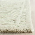 thumbnail image 3 of SAFAVIEH Cambridge Leslie Geometric Wool Runner Rug, Light Green/Ivory, 2'6" x 8', 3 of 7