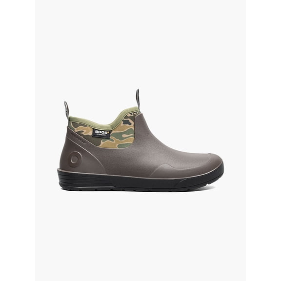 Bogs Rockaway Seamless Low Men's Casual Boots, Chocolate Multi, 9 M