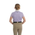 thumbnail image 4 of Equinavia Charlotte Kids Equestrian Short Sleeved Show Shirt with Cooling Mesh, 4 of 5