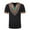 Black, variant on LUOGENLI Male T-shirts for Mens African Kente Art Men African Print Short Sleeve T Shirt Tee Tops Mens T-shirts Graphic Tees Summer Clothes Mens T-shirts Graphic Tees Summer Clothes Red XXL