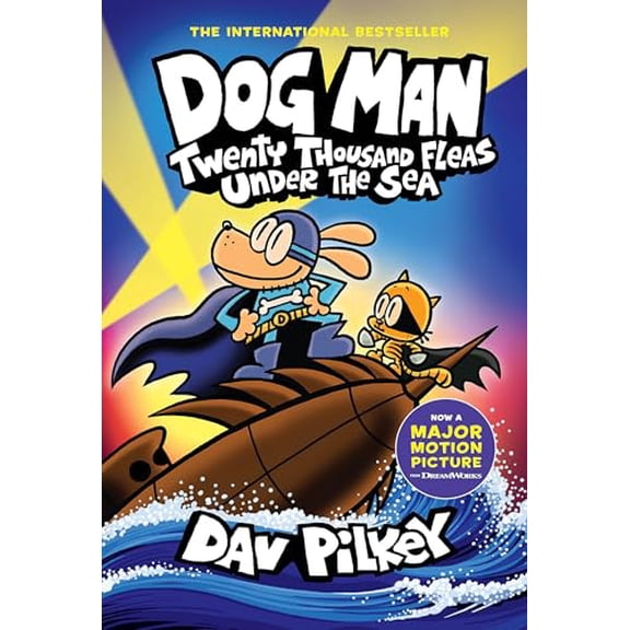 Pre-Owned Dog Man: Twenty Thousand Fleas Under the Sea: A Graphic Novel (Dog Man #11): From the Creator of (Hardcover) by Dav Pilkey