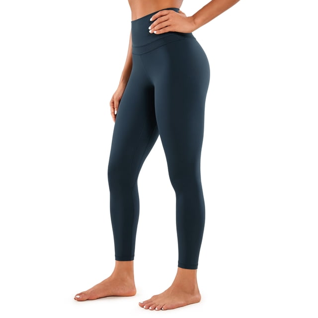 Leggings Deportivos CRZ YOGA Sensación Desnuda Cintura Alta Azul Marino XL