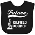 thumbnail image 3 of Inktastic Future Oilfield Roughneck Boys or Girls Baby Bib, 3 of 4