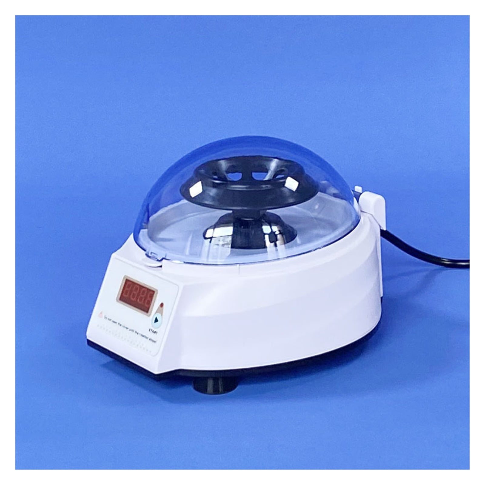 1pc 4000- 8000Rpm High Speed Electric Microcentrifuge Mini Medical Laboratory Micro Centrifuge 0.2ml 0.5ml 1.5ml 2.0ml ,Easy to Operate